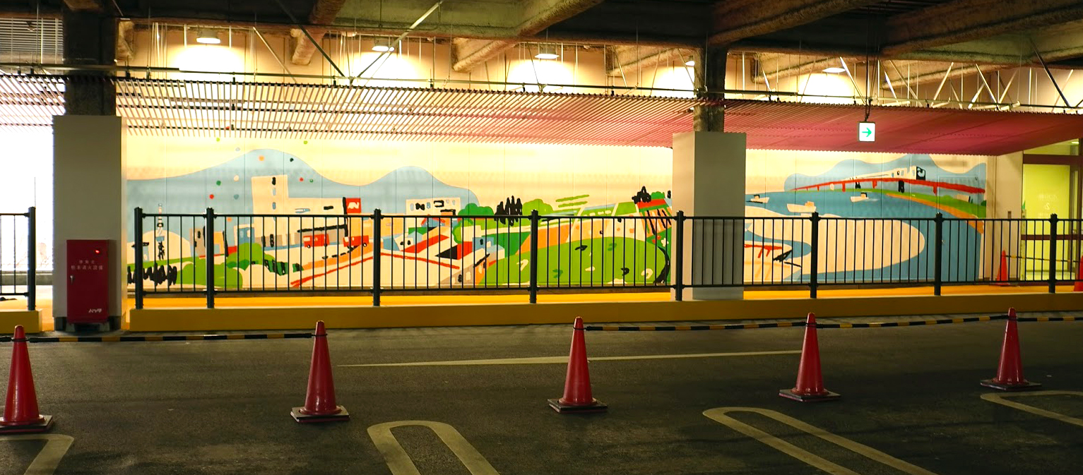 妙典タウンセンタービル連絡通路