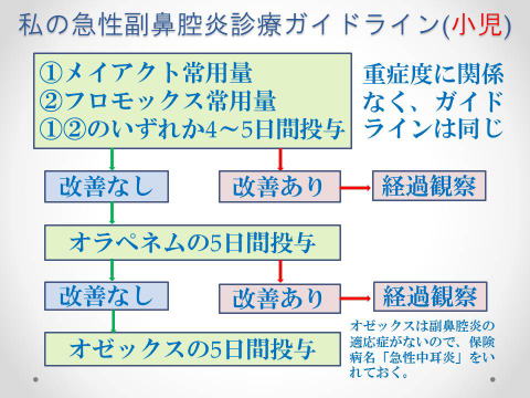 急性鼻副鼻腔炎ガイドライン   感染症内科医 